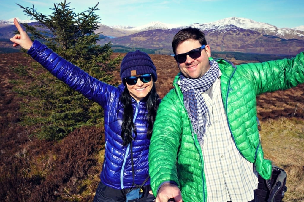 Audrey and Harry - The Budget Savvy Travelers on a Gartmore Estate Walking Holiday